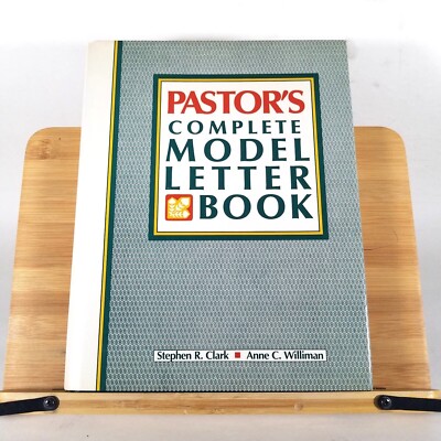 Pastor's Complete Model Letter Book by Anne Williman and Stephen R. Clark HC/DJ