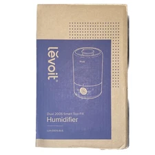 LEVOIT Dual 200S Smart Humidifiers for Bedroom, Top Fill - Blue New ITEM 