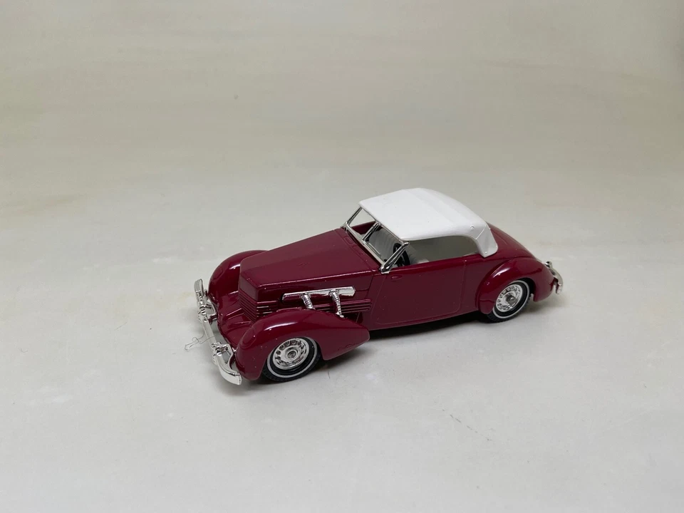 MATCHBOX-MODELS OF YESTERYEAR-Y-18 1937 CORD 812--1978-IN BOX-LESNEY PRODUCT - Image 3 of 4