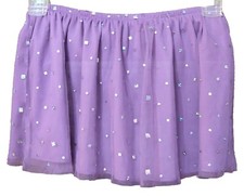 Girls Disney Purple Tutu Style Skirt Size 6/6x
