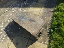 WW2 BREDA MODEL 30 MACHINE GUN TRANSIT  WOODEN BOX S.O.E COMBINED FORCES EMPTY