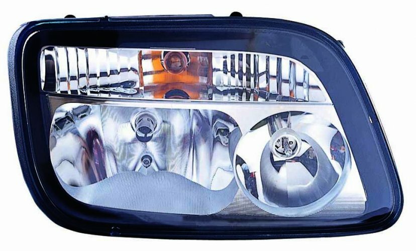 Phare avant droite pour Mercedes Actros 2002-2008 bloc optique passager H7 H1