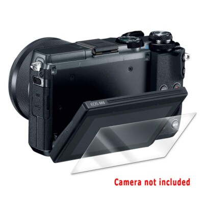 Scratch Resistant Anti-Shatter Ultra HD Screen Protector for Canon EOS M6 Camera