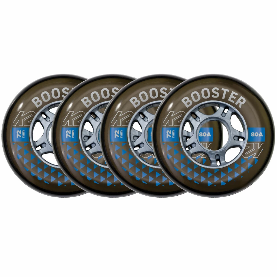 K2 Booster Inline Skates Ersatzrollen Rollen 4er Pack Skate Wheels