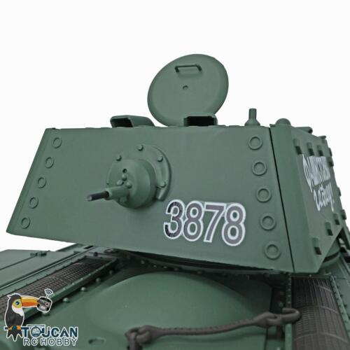 2.4G 1/16 Scale Heng Long 7.0 Soviet KV-1 RTR RC Tank Model 3878 Plastic Version - Picture 6 of 11