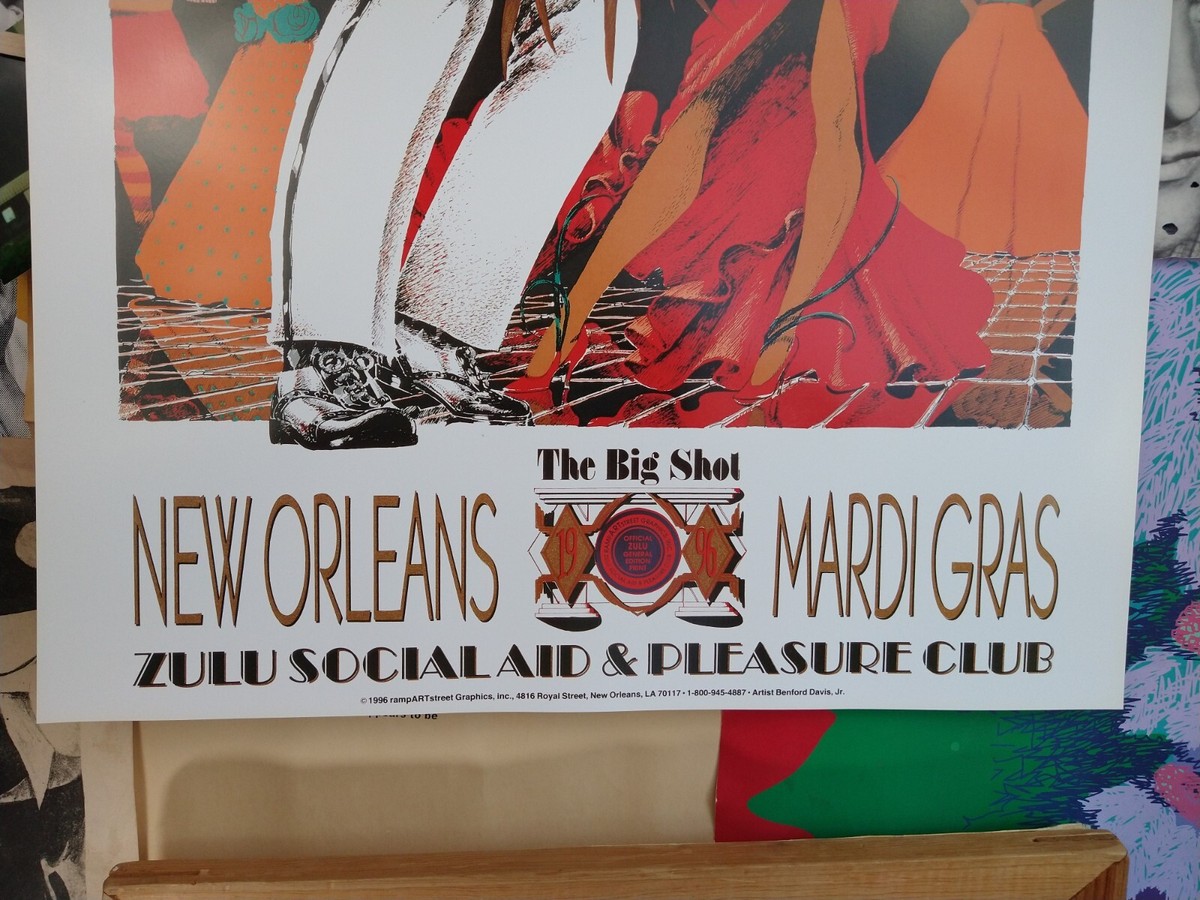 The Big Shot Zulu Social Aid & Pleasure Club New Orleans Mardi