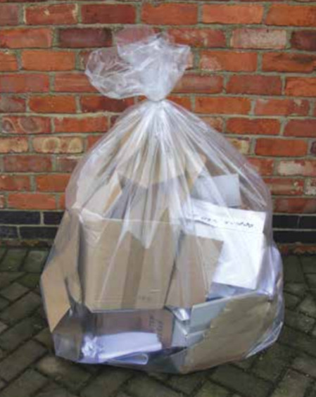 Clear Bin Liners Medium Duty Clear Sacks – 18 x 29 x 39″ (Case of 200)