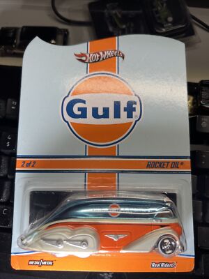 Hot Wheels RLC Gulf Racing Rocket Oil 4348/4500 | eBay