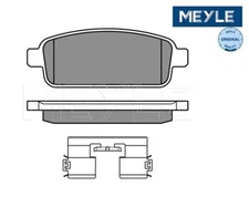 Brake pad set, disc brake Meyle 0252509616/W for Opel