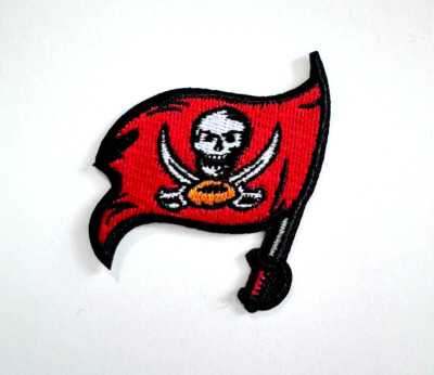 Tampa Bay Buccaneers  NFL Football Team Logo zum Aufbügeln Aufnäher Patch