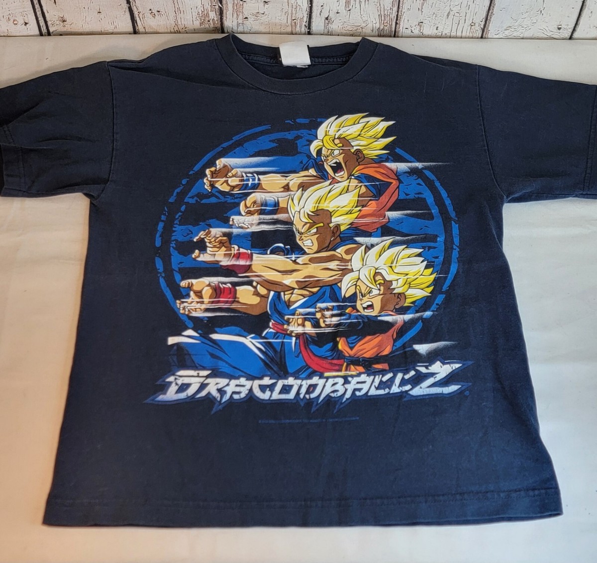 Dragonball Z Tシャツ 2002 ドラゴンボール ヴィンテージ Vintage 2002 Dragon Ball Z Goku Gohan Goten Family Kamehameha
