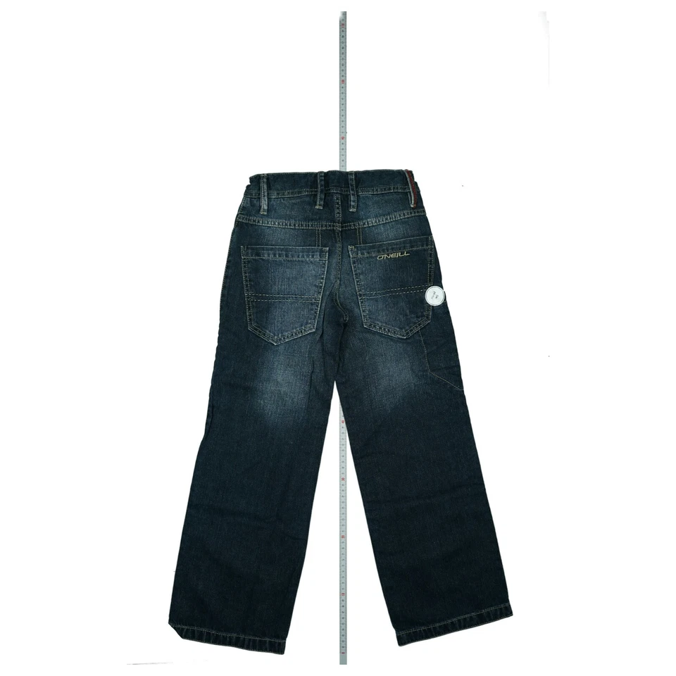O'NEILL Kids мальчиков джинсы брюки грузовой расклешенный ноги 140 см. Б/у темно-синий новый - Изображение 3 из 4