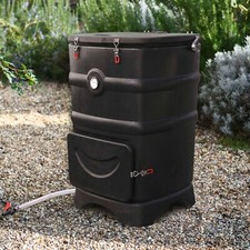Garden Gear Bio-Heat 110L Thermal Composter & Thermometer Optional Turning Crank