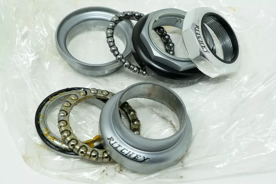 NOS RITCHEY LOGIC 1+1/8 INCH HEADSET THREADED VINTAGE OLD MTB MOUNTAIN BIKE NEW - Image 4 of 4