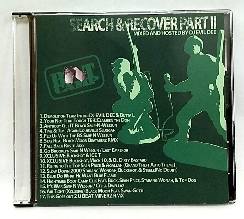 CD) Boot Camp Clik – Search And Recover Part II , Promo, Comp