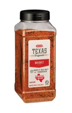 H‑E‑B Texas Originals Brisket Rub Spice Blend - Texas-Size Pack 28oz HEB