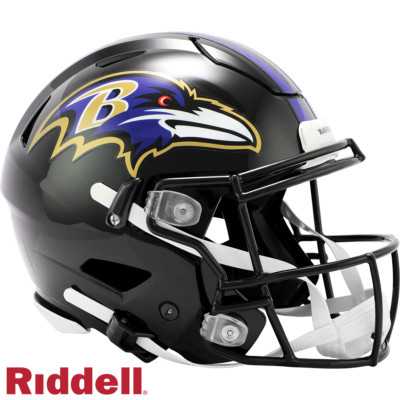 BALTIMORE RAVENS NFL Riddell SPEEDFLEX Authentic Gameday Football Helmet
