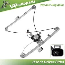 Power Window Regulator w/ Motor Front Driver Left Side For Chevy Silverado GMC