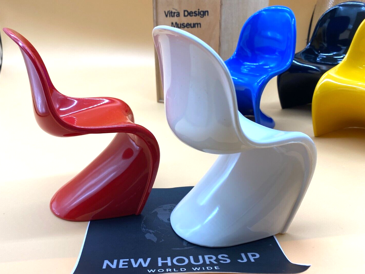 Vitra Design Museum 1/6 Scale Panton Chairs (Set of 5) Verner