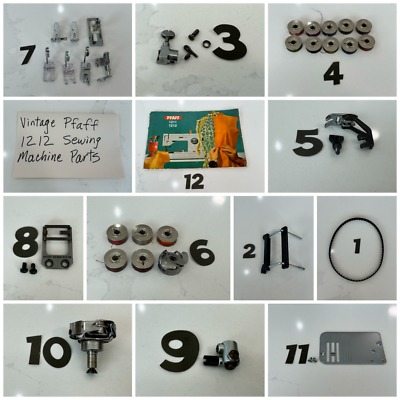 #ad VINTAGE PFAFF 1212 SEWING MACHINE PARTS $39.99