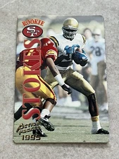 1995 Action Packed #39 J.J. Stokes RC Rookie NFL San Francisco 49ers