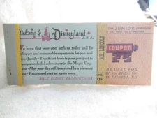 1968 Disneyland Jr Lincoln Monsanto Magic Key ticket coupon book booklet 1960s