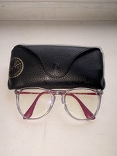 Ray-Ban Junior Erika Kids Glasses Clear Pink RJ 9060S 7032/B8 50 15 w/ Case