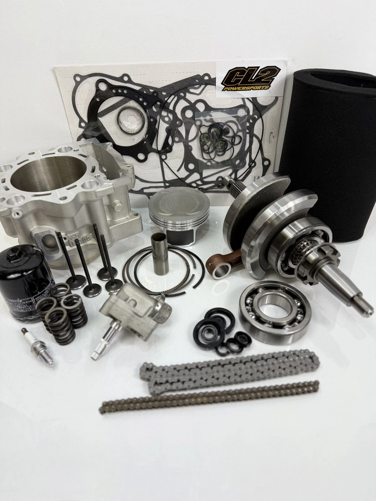 2014-2015 Yamaha Grizzly 700 Complete Big Bore Engine Rebuild Kit + Fuel Tuner