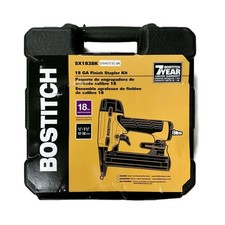 BOSTITCH SX1838K 18GA Narrow Crown Air Finish Stapler Staple Gun
