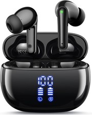 Wireless Earbuds Bluetooth Headphones, Ear Buds with Deep Bass, 40H Long Play...