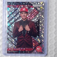 Panini Prizm Trae Young #5 Atlanta Hawks Luck of Lottery Fast Break Prizm