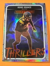 2025 Panini Rookies & Stars Thrillers ROME ODUNZE #13 Silver Prizm CHICAGO BEARS