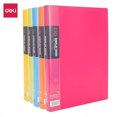 5902315578012 Album ofertowy A4 40 Koszulek RIO Zielony E5034 GREEN DELI Deli