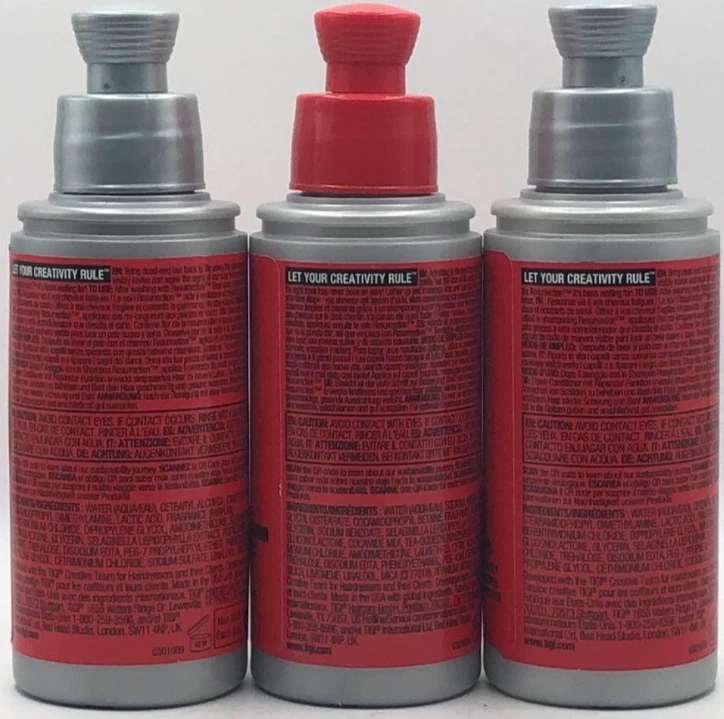 JUEGO DE CHAMPÚ Y ACONDICIONADOR SÚPER REPARADOR Tigi Bed Head Resurrection de 3 piezas ~ nuevo Foto 2 de 2