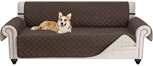 Couch Cover for 3 Cushion Couch Sofa Pet Friendly Sofa Covers Washable Dog Co...