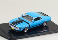 Ford Mustang Boss 302 1970 Blau 1:43 Ixo Modellauto Clc 569