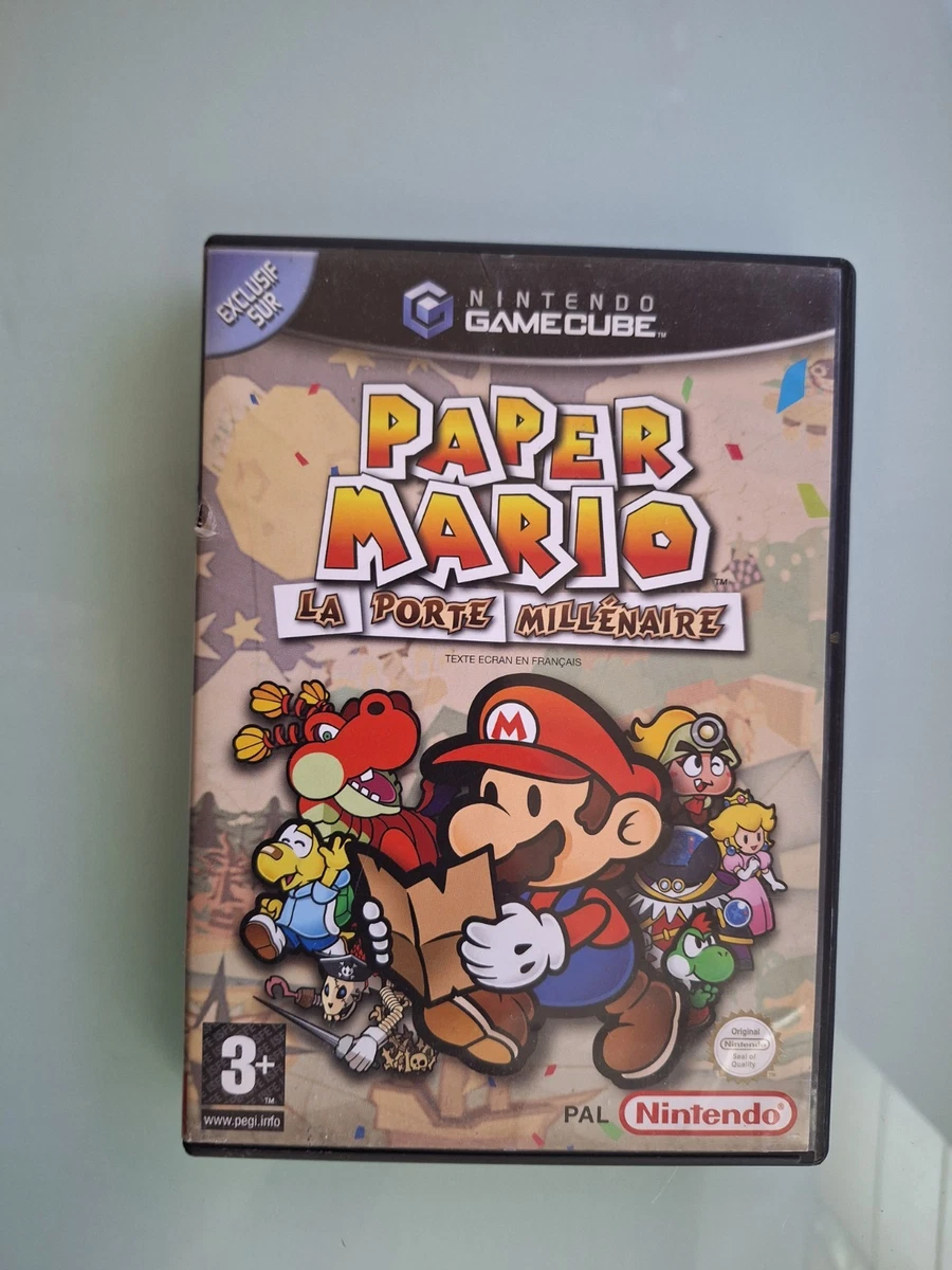 Paper Mario La Porte Millénaire - Nintendo GameCube - PAL - Comme Neuf