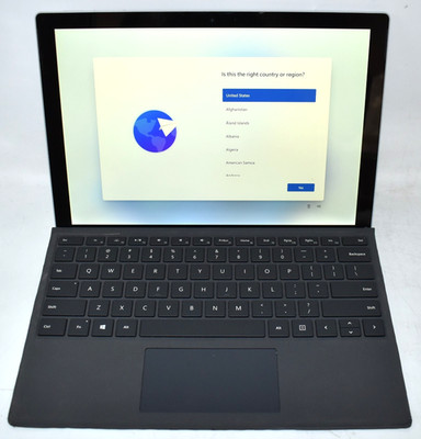 Microsoft SURFACE PRO 5 1807 i5-7300U @ 2.60GHZ 8GB RAM 256GB SSD Win 11 Pro WS
