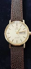 Vintage 1970s Automatic Omega Seamaster De Ville ref: C6865 14K Solid Gold bezel
