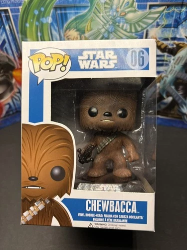 Funko Pop! Star Wars: Chewbacca Series 1 #06 Vinyl Retired Vaulted Blue Box