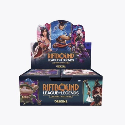 League of Legends Riftbound Origins 英語版 LEAGUE OF LEGENDS: RIFTBOUND - ORIGINS - BOOSTER ENGLISH SEALED