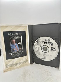 Madden NFL 97 (Sega Saturn, 1996) CIB & Tested VGC