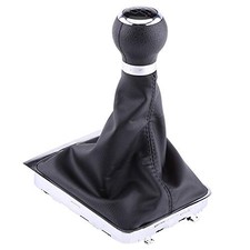 Manual Shift Knob Boot 6 Speed Car Gear Shift Knob Stick Gaiter Boot Frame