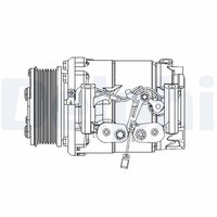 Delphi Kompressor Klimaanlage CS20492 FüR CR Honda 12V 5 2 RD5