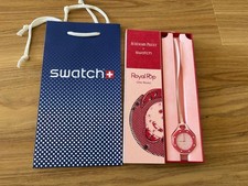 Swatch x Audemars Piguet Royal Pop Otto Rosso Bioceramic Pocket Watch NEW