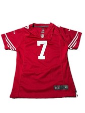 Nike San Francisco 49ers Colin Kaepernick Jersey Youth Large 14 Red NFL On Field