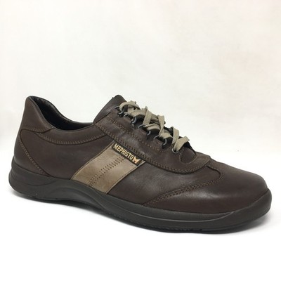 Mephisto Laser Oxfords Sneakers Shoes Mens Size 8.5 UK 9 US Brown Leather Casual