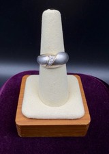 Vintage Two-Tone Sterling Silver 925 Chunky D...