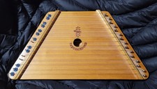 Vintage Music Maker Lap Harp Zither Perepelochka Belarus