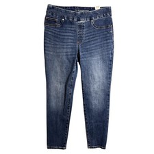 Chico's Pull On Jegging Ankle Jeans Women's Size 0.5R US 6R Medium Wash Blue